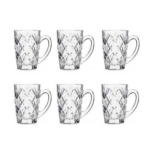 Cup Vivalto Transparent Diamond 110 ml (6 Units)