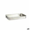 Roasting Tin Kinvara Silver Aluminium 32 x 7 x 51,5 cm 51,5 x 7 x 32 cm 51,5 x 7,5 x 32 cm (12 Units)