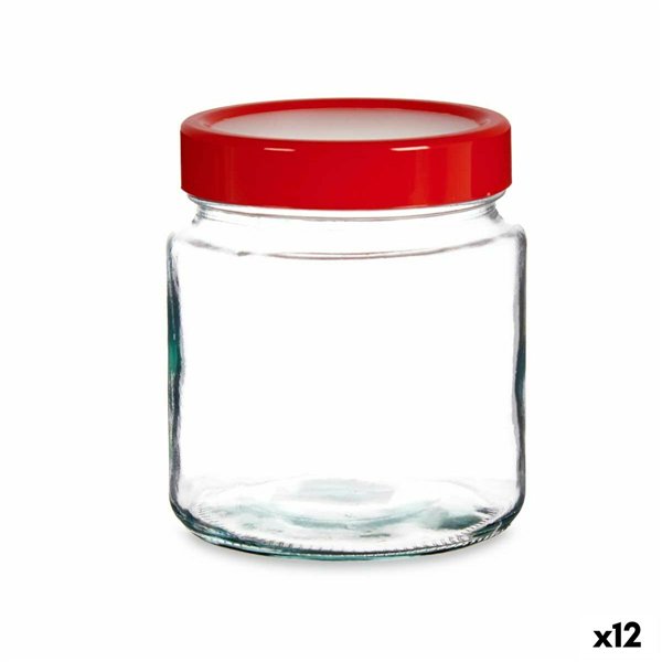 Tin Vivalto Red Transparent 1 L (12 Units)