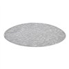 Table Mat Kinvara Silver Plastic 30 % Polyester Ø 38 cm 38 x 0,01 x 38 cm (12 Units)