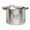 Casserole with Lid Kinvara Silver Aluminium 44 x 30 x 35 cm (2 Units)