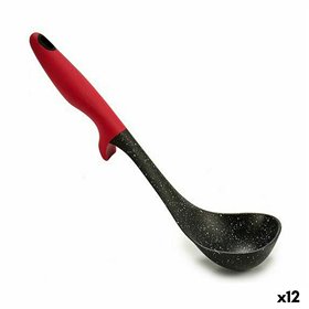 Ladle Black Red Nylon 7 x 30 x 9 cm (12 Units)