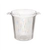 Ice Bucket Leknes Transparent polystyrene Stripes 16,5 x 17 x 21 cm (12 Units)