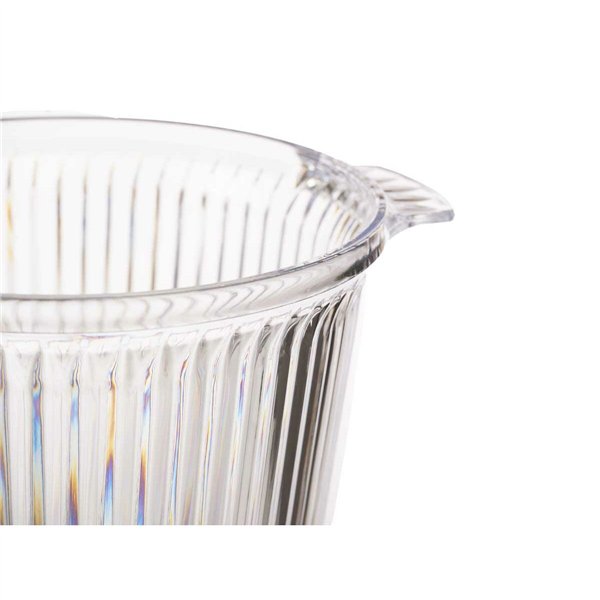 Ice Bucket Leknes Transparent polystyrene Stripes 16,5 x 17 x 21 cm (12 Units)