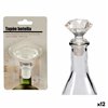 Airtight bottle cap Kinvara Transparent 4,5 x 14,5 x 8,5 cm Diamond (12 Units)