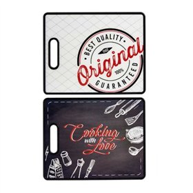 Cutting board Kinvara Printed Kitchen 30,5 x 1 x 38 cm (12 Units)
