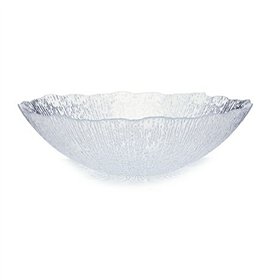 Salad Bowl Vivalto Rio Transparent Crystal 30,5 x 8,6 x 30,5 cm (4 Units)