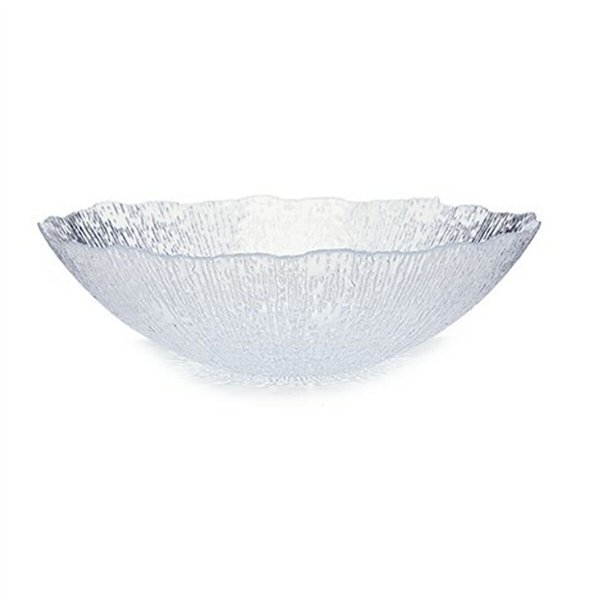 Salad Bowl Vivalto Rio Transparent Crystal 30,5 x 8,6 x 30,5 cm (4 Units)