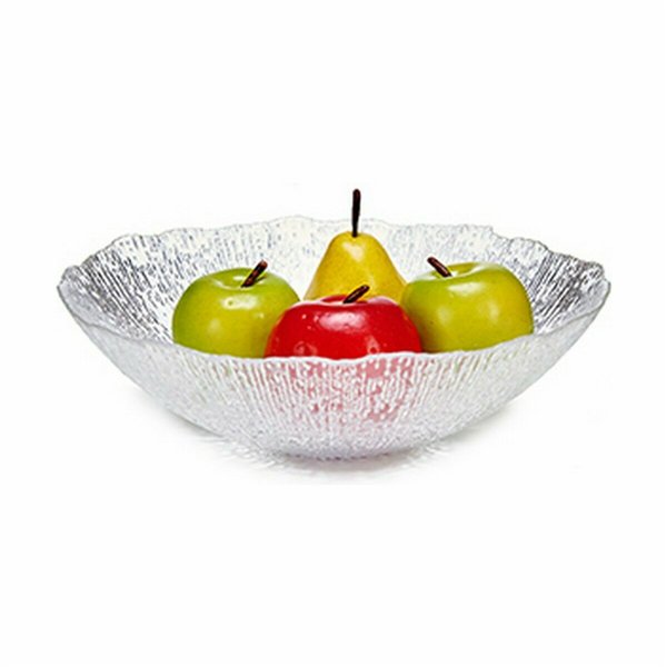 Salad Bowl Vivalto Rio Transparent Crystal 30,5 x 8,6 x 30,5 cm (4 Units)