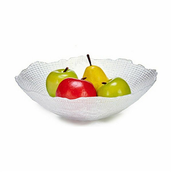 Salad Bowl Vivalto Infinity Transparent Crystal 31 x 8,3 x 31 cm (4 Units)