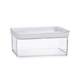 Jar Gondol Transparent Silicone polystyrene ABS Plastic 1,1 L 10,5 x 9 x 21 cm (18 Units)