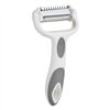Peeler Kinvara White Grey Stainless steel polypropylene TPR 12 x 3 x 22 cm 3-in-1 (12 Units)
