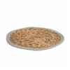 Table Mat Gift Decor Grey Natural Natural Fibre 35 x 1 x 35 cm (48 Units)