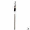 Wine Decanter Kinvara White Black Transparent Steel Stainless steel TPE Plastic 3-in-1 (12 Units)
