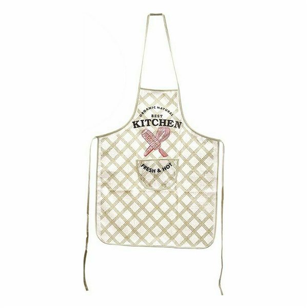 Kitchen Set Kinvara White Polyester 2 Pieces