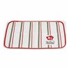 Table Mat Kinvara Bon Appetit White Red 33 x 0,3 x 48 cm (12 Units)