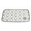 Table Mat Kinvara White Grey 33 x 0,3 x 48 cm (12 Units)