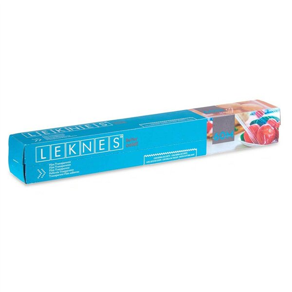 Clingfilm Leknes Transparent Polyethylene 8 mm 60 m 3,6 x 3,6 x 30,7 cm (24 Units)