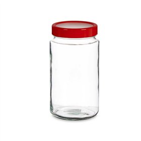 Jar Vivalto Red Transparent 2 L (12 Units)
