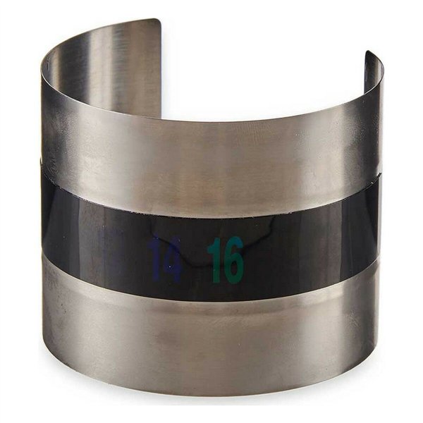 Wine Thermometer Kinvara Black Silver Stainless steel (12 Units)