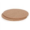 Trivet set Kinvara Natural Cork 18 x 1 x 18 cm 18 x 0,5 x 18 cm Table Mat (12 Units)