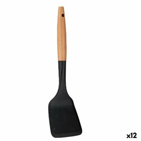 Kitchen Spatula Kinvara Wood Plastic 10 x 34 x 3,5 cm 9 x 34 cm (12 Units)