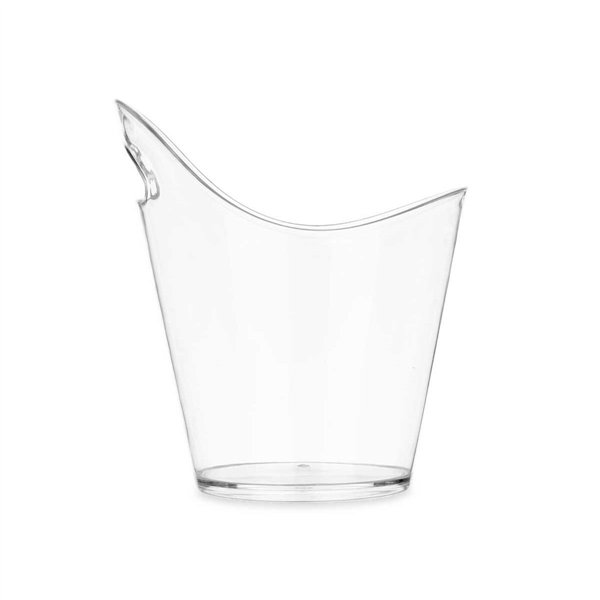 Ice Bucket Kinvara Transparent Plastic 5 L 25 x 29,5 x 20 cm 20,5 x 29 x 27 cm (6 Units)
