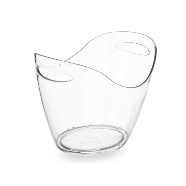 Ice Bucket Kinvara Transparent Plastic 8 L 34,5 x 25,5 x 26 cm (6 Units)