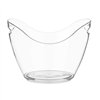 Ice Bucket Kinvara Transparent Plastic 8 L 34,5 x 25,5 x 26 cm (6 Units)