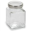 Jar Vivalto Transparent Silver 100 ml (6 Units)