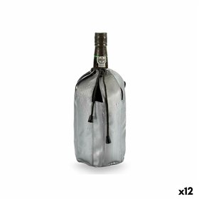 Bottle Cooler Kinvara Grey PVC Plastic 12 x 12 x 21,5 cm 20 x 3 x 10 cm 9 x 21 x 4,5 cm 21 x 3,5 x 9 cm (12 Units)