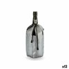 Bottle Cooler Kinvara Grey PVC Plastic 12 x 12 x 21,5 cm 20 x 3 x 10 cm 9 x 21 x 4,5 cm 21 x 3,5 x 9 cm (12 Units)