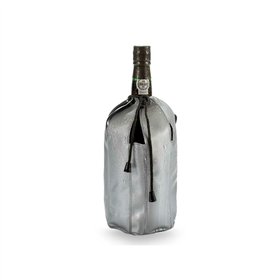Bottle Cooler Kinvara Grey PVC Plastic 12 x 12 x 21,5 cm 20 x 3 x 10 cm 9 x 21 x 4,5 cm 21 x 3,5 x 9 cm (12 Units)