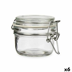 Jar Vivalto Transparent 120 ml (6 Units)