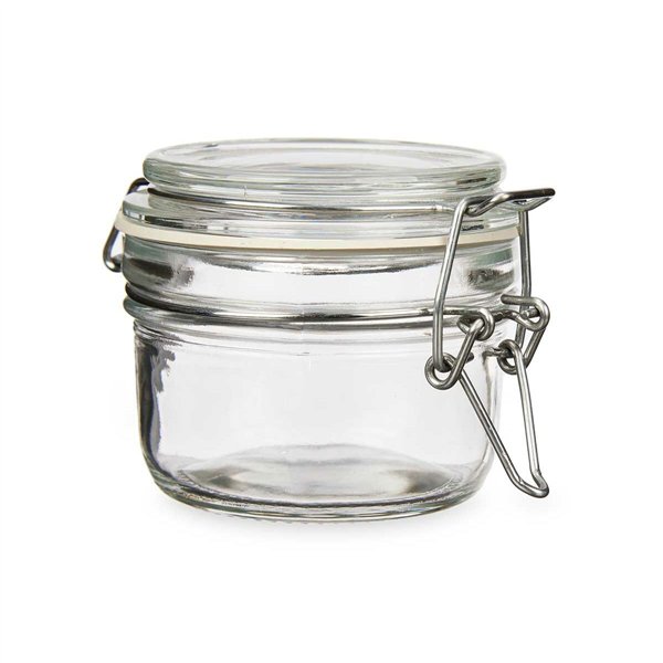 Jar Vivalto Transparent 120 ml (6 Units)
