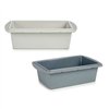 Baking Mould Kinvara Light grey Dark grey Silicone 1,5 L 16 x 7 x 27,5 cm Sponge cake (6 Units)