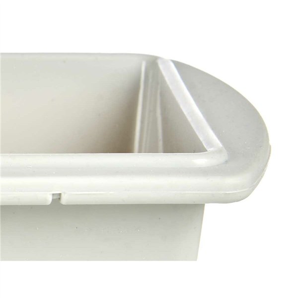 Baking Mould Kinvara Light grey Dark grey Silicone 1,5 L 16 x 7 x 27,5 cm Sponge cake (6 Units)