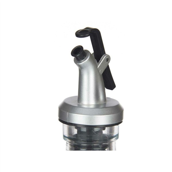 Cruet Vivalto Transparent Glass Silicone Steel polypropylene Plastic 180 ml 5 x 20 x 5 cm (12 Units)