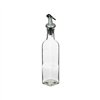Cruet Vivalto Transparent Glass Silicone Steel polypropylene Plastic 250 ml 5 x 24,5 x 5 cm (12 Units)