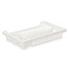 Draining Rack for Kitchen Sink Kinvara White Plastic 42,5 x 7 x 29,5 cm (24 Units)