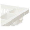 Draining Rack for Kitchen Sink Kinvara White Plastic 42,5 x 7 x 29,5 cm (24 Units)