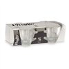 Piece Coffee Cup Set Vivalto Transparent Glass 80 ml (24 Units)