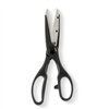 Kitchen Scissors Kinvara Black Silver Stainless steel 7,5 x 21 x 1 cm (12 Units)