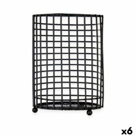 Кастрюля для кухонных принадлежностей металлическая 11,3 x 16 x 11,3 см (6 шт.)