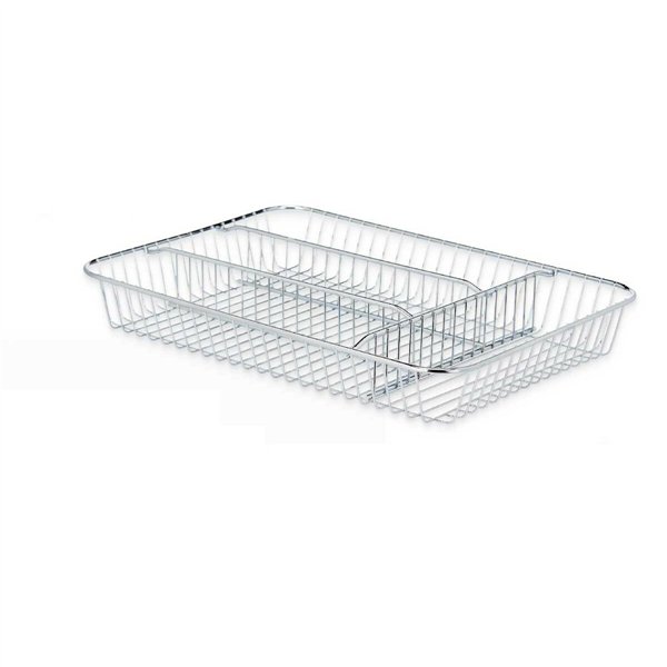 Cutlery Organiser Kinvara Silver Metal 26 x 4,5 x 35,5 cm 26 x 5,5 x 35,5 cm (6 Units)