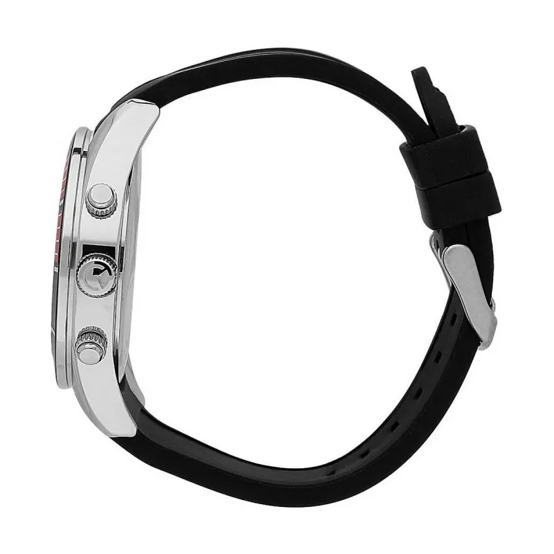 Pizza Cutter Kinvara Black Silver Stainless steel polypropylene 21 x 1,5 x 10 cm 11,7 x 22,5 x 2 cm (12 Units)