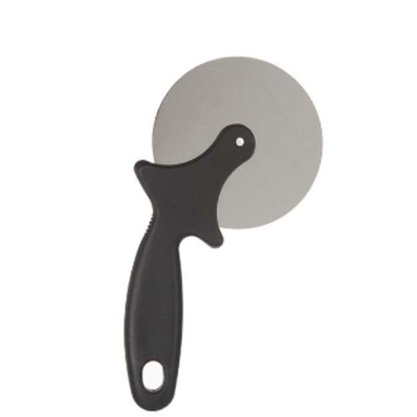 Pizza Cutter Kinvara Black Silver Stainless steel polypropylene 21 x 1,5 x 10 cm 11,7 x 22,5 x 2 cm (12 Units)