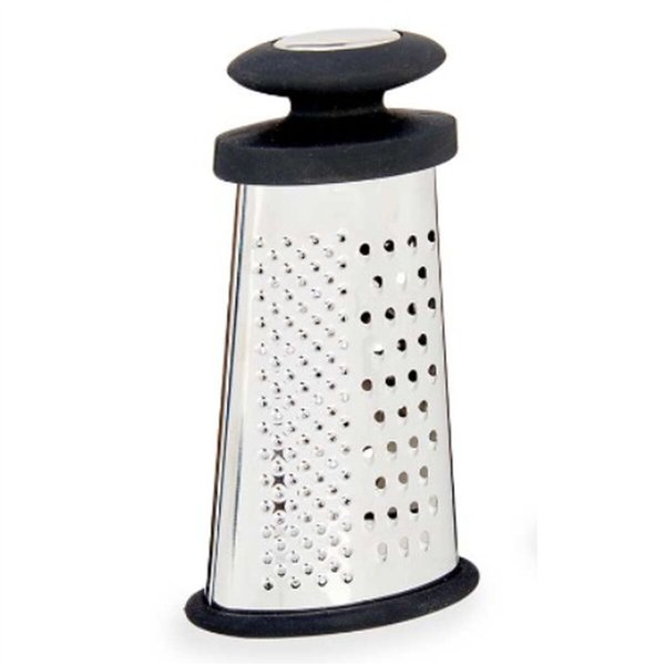 Grater Kinvara Black Silver Stainless steel TPR 9 x 15,5 x 4,2 cm 8,2 x 15,5 x 4,2 cm (12 Units)