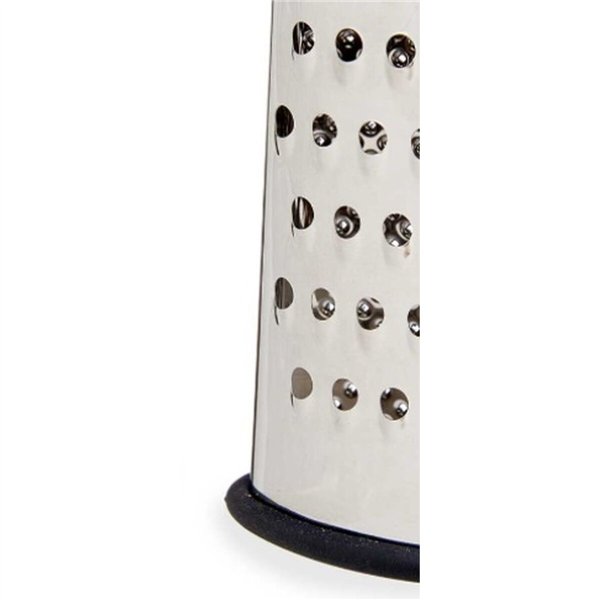 Grater Kinvara Black Silver Stainless steel TPR 9 x 15,5 x 4,2 cm 8,2 x 15,5 x 4,2 cm (12 Units)