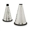 Grater Kinvara Black Silver Stainless steel ABS TPR 11,5 x 24,5 x 11,5 cm (12 Units)
